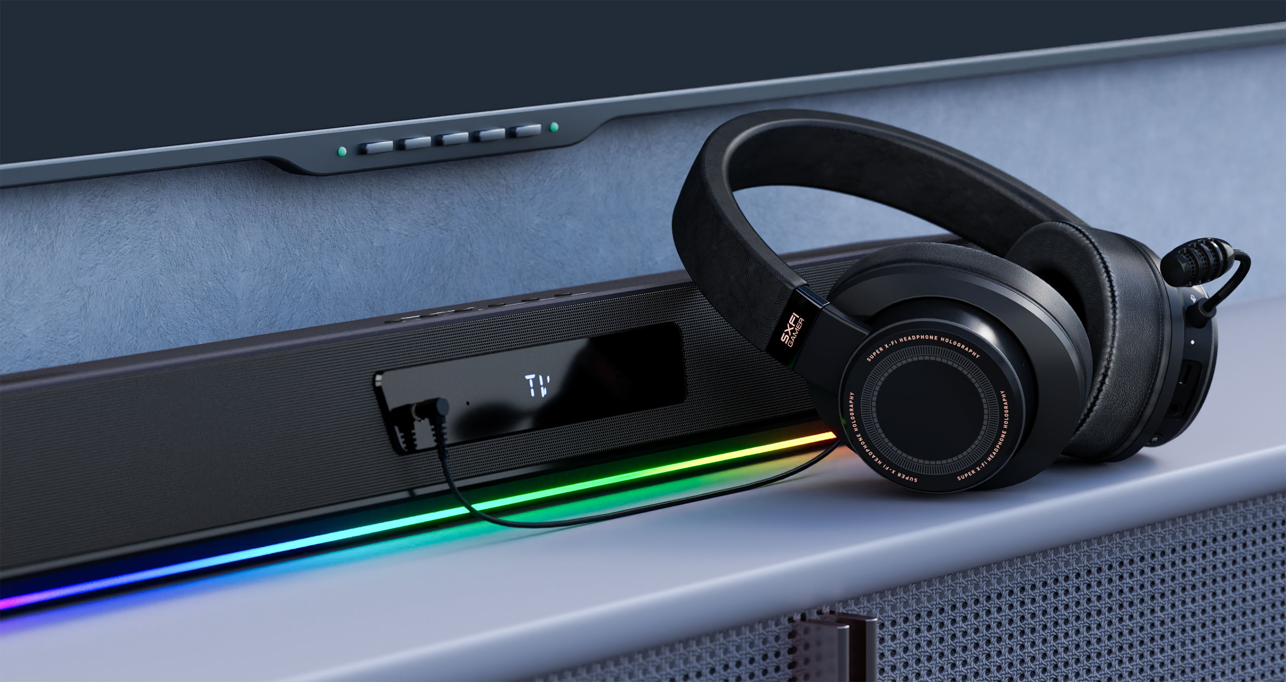 Creative Sound Blaster Katana SE 51MF8415AA000, Bi-amplified multi